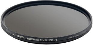 Hoya suodatin pyöreä polarisaattori HD Nano Mk II 58mm hinta ja tiedot | Hoya Kamerat ja tarvikkeet | hobbyhall.fi