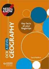 Need to Know: OCR A-level Geography hinta ja tiedot | Yhteiskunnalliset kirjat | hobbyhall.fi