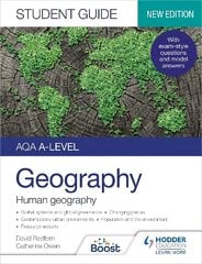 AQA A-level Geography Student Guide: Human Geography hinta ja tiedot | Yhteiskunnalliset kirjat | hobbyhall.fi