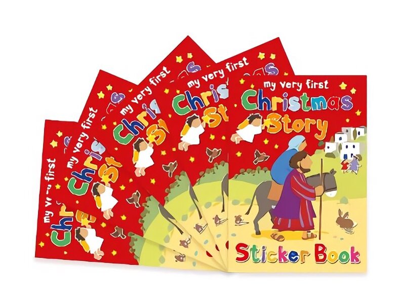 Christmas Story Sticker Book: Pack of 5 New edition