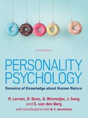 Personality Psychology: Domains of Knowledge about Human Nature, 3e 3rd edition hinta ja tiedot | Yhteiskunnalliset kirjat | hobbyhall.fi