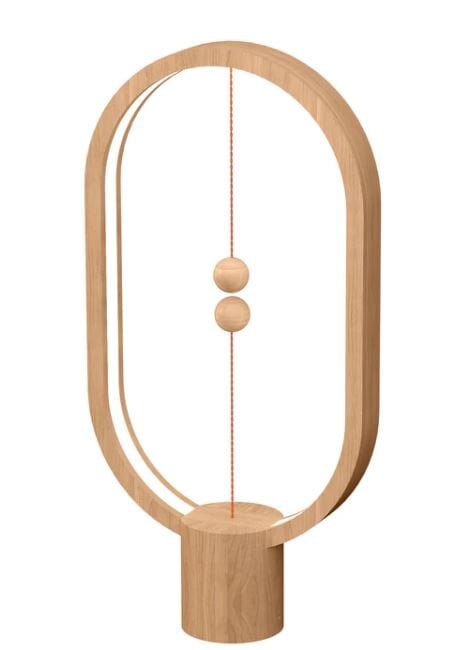 Pöytävalaisin Heng Balance Lamp Ellipse USB DH0037LW / HBLEUB (1,5m, valkoinen lämmin) hinta ja tiedot | Pöytävalaisimet | hobbyhall.fi