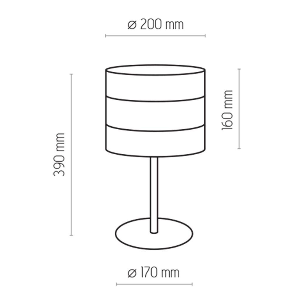 Pöytävalaisin TK LTK Lighting Tago Black 5054 hinta ja tiedot | Pöytävalaisimet | hobbyhall.fi