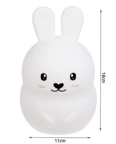 Yövalo Rabbit, kaukosäätimellä hinta ja tiedot | Pöytävalaisimet | hobbyhall.fi