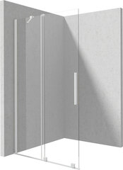 Deante Prizma Walk-in suihkuseinä, Bianco, 120x195 cm hinta ja tiedot | Suihkuseinät ja -ovet | hobbyhall.fi