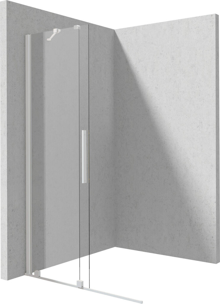 Deante Prizma Walk-in suihkuseinä, Bianco, 100x195 cm hinta ja tiedot | Suihkuseinät ja -ovet | hobbyhall.fi