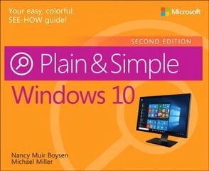 Windows 10 Plain & Simple 2nd edition hinta ja tiedot | Talouskirjat | hobbyhall.fi