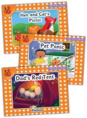 Jolly Phonics Orange Level Readers Set 2: in Precursive Letters (British English edition) hinta ja tiedot | Nuortenkirjat | hobbyhall.fi