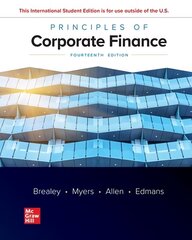 Principles of Corporate Finance ISE 14th edition hinta ja tiedot | Talouskirjat | hobbyhall.fi