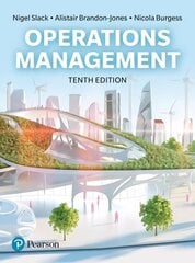 Operations Management 10th edition hinta ja tiedot | Talouskirjat | hobbyhall.fi