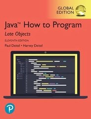 Java How to Program, Late Objects, Global Edition 11th edition hinta ja tiedot | Talouskirjat | hobbyhall.fi