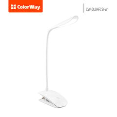 ColorWay LED Table Lamp Flexible & Clip hinta ja tiedot | Pöytävalaisimet | hobbyhall.fi