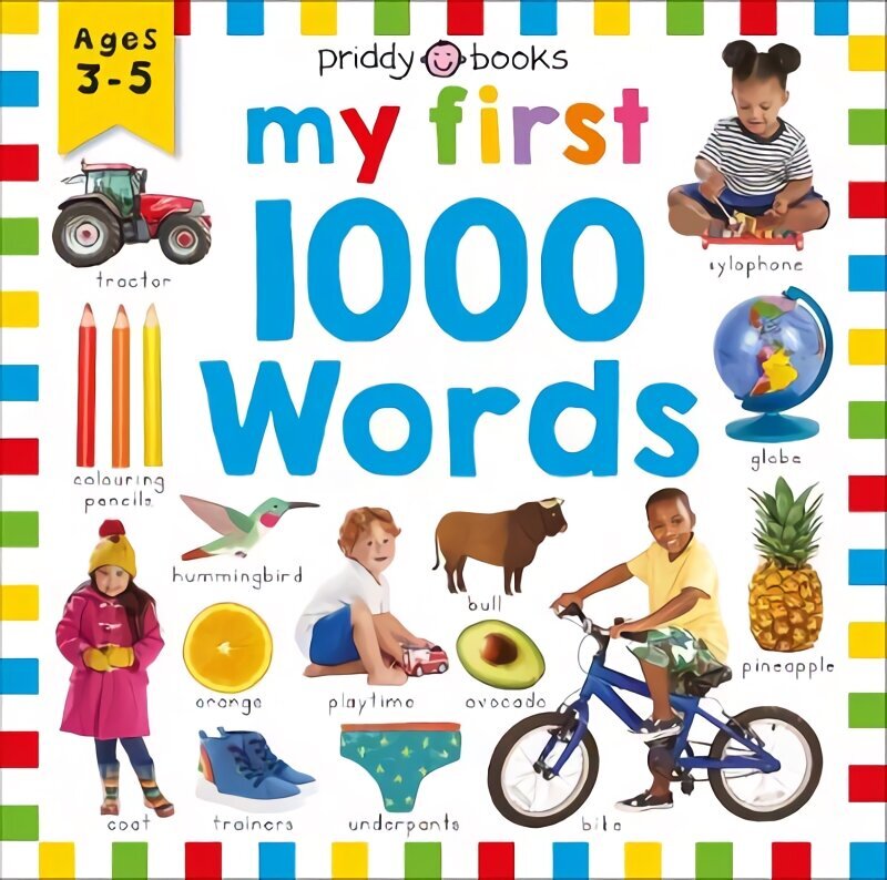 Priddy Learning: My First 1000 Words hinta ja tiedot | Vauvakirjat | hobbyhall.fi