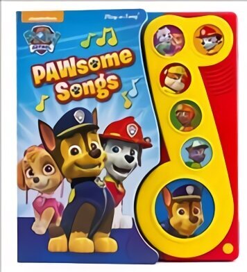 Nickelodeon PAW Patrol: PAWsome Songs Sound Book hinta ja tiedot | Vauvakirjat | hobbyhall.fi