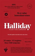 Halliday Pocket Wine Companion 2021: The 2021 guide to Australias best value wines Hardback hinta ja tiedot | Keittokirjat | hobbyhall.fi