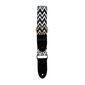 Hihna ukulelelle Cascha Jacquard - Ethnic Black CUS-JW1 hinta ja tiedot | Soittimien lisätarvikkeet | hobbyhall.fi