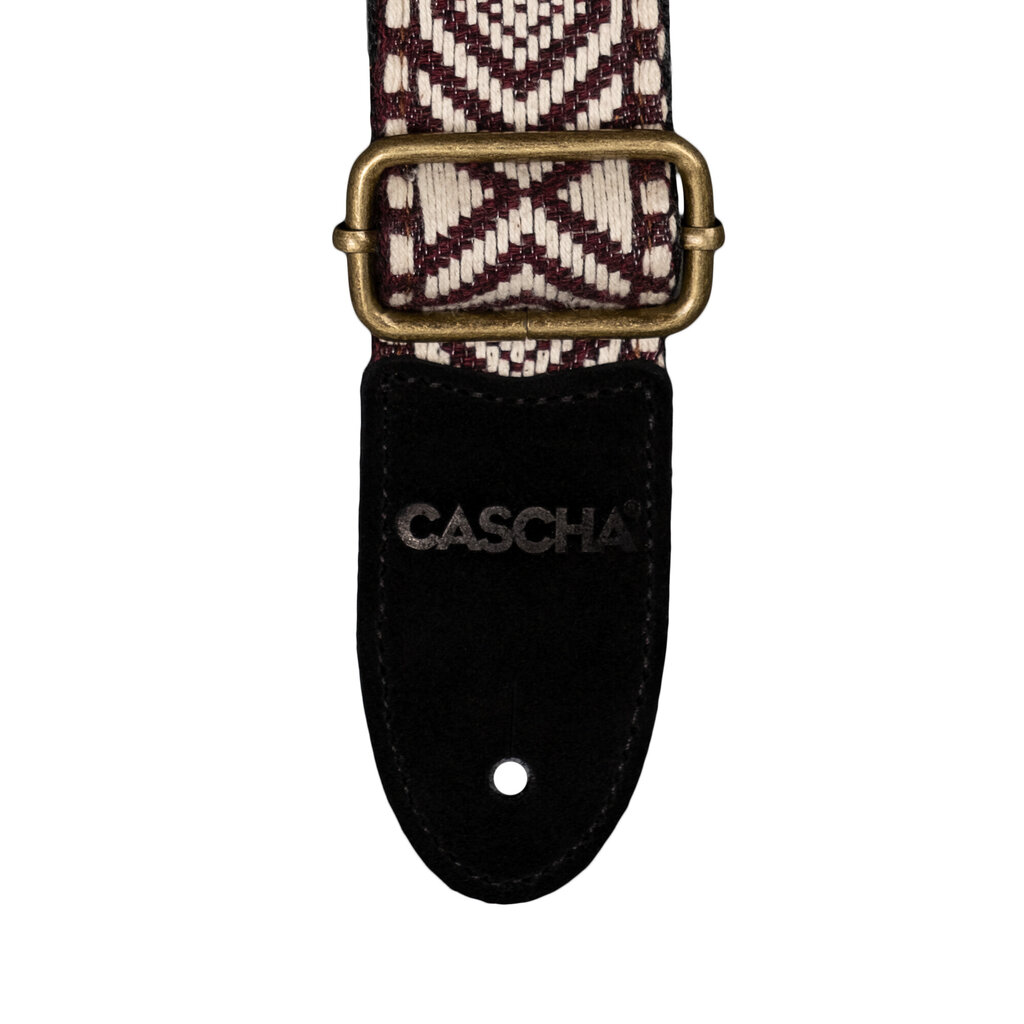 Hihna ukulelelle Cascha Jacquard - Ethnic Brown CUS-JW6 hinta ja tiedot | Soittimien lisätarvikkeet | hobbyhall.fi