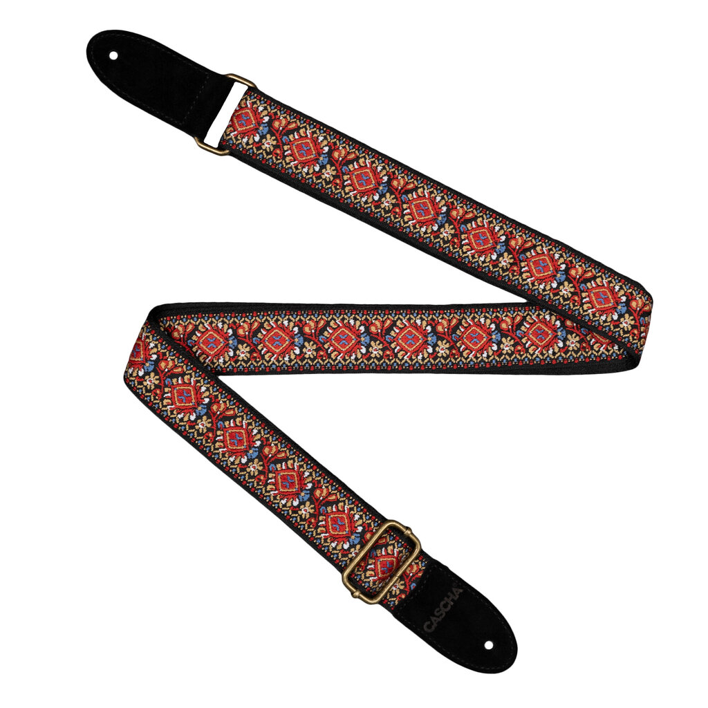 Hihna ukulelelle Cascha Jacquard - Vintage CUS-JW5 hinta ja tiedot | Soittimien lisätarvikkeet | hobbyhall.fi