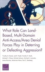 What Role Can Land-Based, Multi-Domain Anti-Access/Area Denial Forces Play in Deterring or Defeating Aggression? hinta ja tiedot | Historiakirjat | hobbyhall.fi