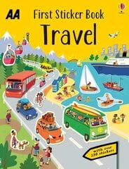 First Sticker Book Travel hinta ja tiedot | Nuortenkirjat | hobbyhall.fi