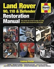 Land Rover 90, 110 & Defender Restoration Manual: Step-by-step guidance for owners and restorers hinta ja tiedot | Matkakirjat ja matkaoppaat | hobbyhall.fi