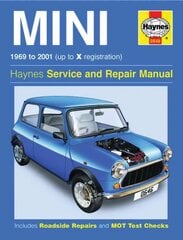 Mini (1969 - 2001) Haynes Repair Manual hinta ja tiedot | Matkakirjat ja matkaoppaat | hobbyhall.fi