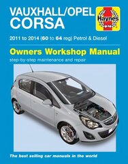 Vauxhall/Opel Corsa petrol & diesel (11-14) 60 to 64 Haynes Repair Manual hinta ja tiedot | Matkakirjat ja matkaoppaat | hobbyhall.fi