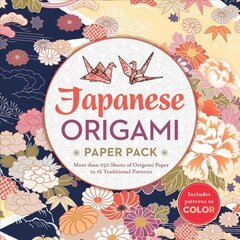 Japanese Origami Paper Pack: More than 250 Sheets of Origami Paper in 16 Traditional Patterns hinta ja tiedot | Terveys- ja ravitsemuskirjat | hobbyhall.fi