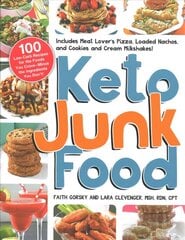 Keto Junk Food: 100 Low-Carb Recipes for the Foods You CraveMinus the Ingredients You Don't! hinta ja tiedot | Keittokirjat | hobbyhall.fi