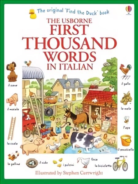 First Thousand Words in Italian hinta ja tiedot | Nuortenkirjat | hobbyhall.fi