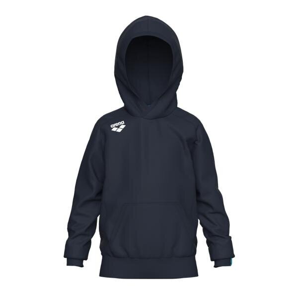 Lasten unisex-huppari Arena Team Hooded Sweat Panel Black, sininen hinta ja tiedot | Poikien puserot, liivit ja jakut | hobbyhall.fi