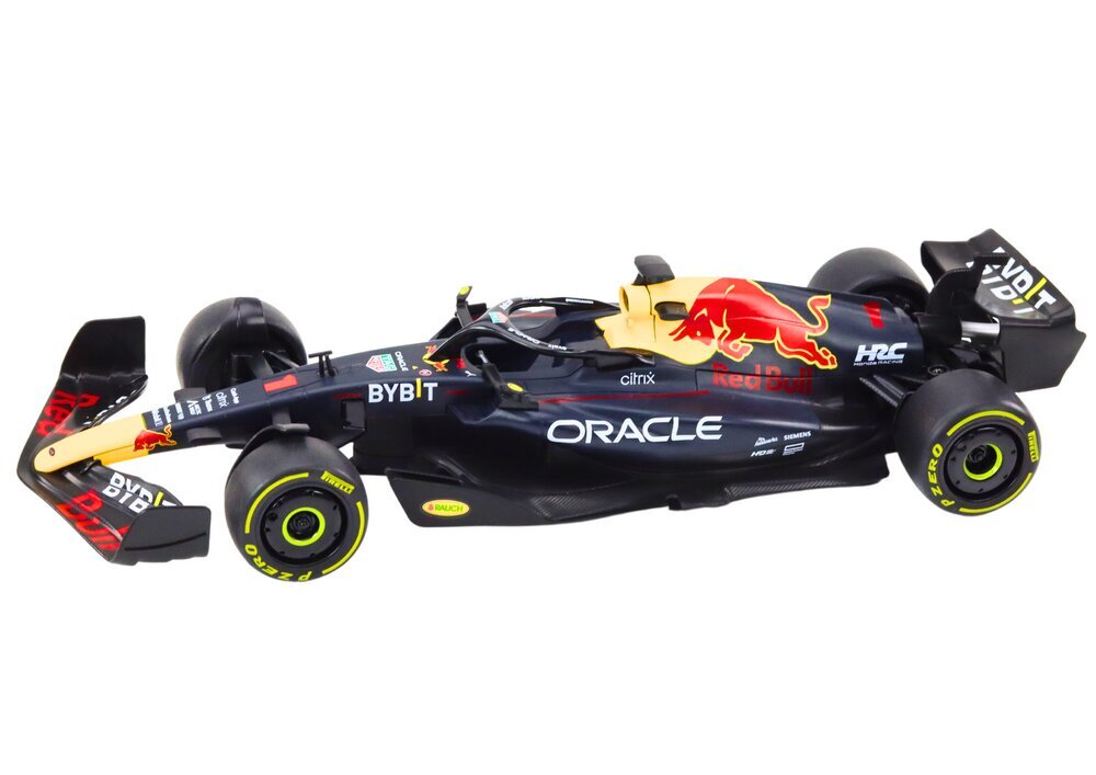 Kauko-ohjattava Formula 1 RC Oracle Red Bull Racing RB18 1:18 F1 hinta ja tiedot | Poikien lelut | hobbyhall.fi