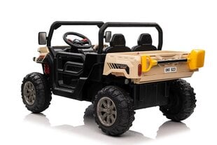 Kaksipaikkainen sähköauto lapsille XMX623 4x4, kultainen hinta ja tiedot | Lasten sähköautot | hobbyhall.fi