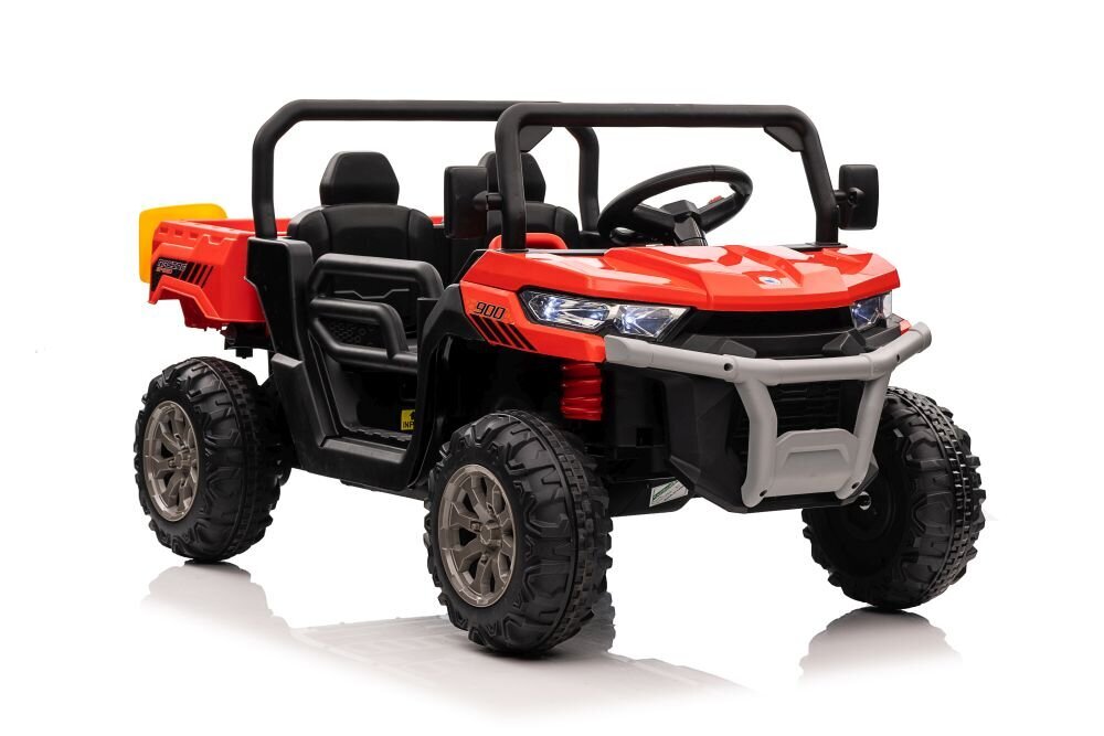 Kaksipaikkainen sähköauto lapsille XMX623 4x4, punainen hinta ja tiedot | Lasten sähköautot | hobbyhall.fi