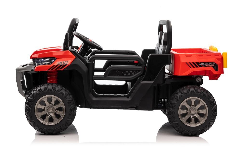 Kaksipaikkainen sähköauto lapsille XMX623 4x4, punainen hinta ja tiedot | Lasten sähköautot | hobbyhall.fi