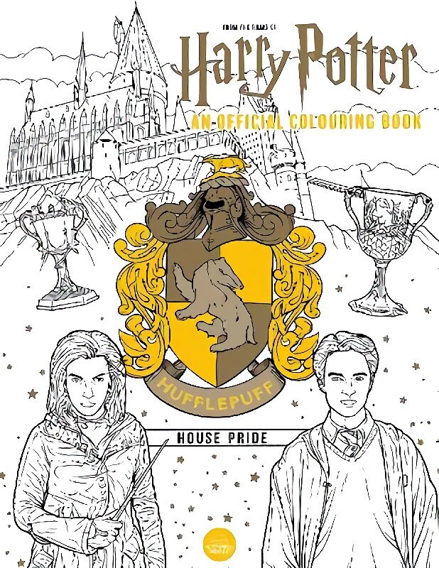 Harry Potter: Hufflepuff House Pride: The Official Colouring Book hinta ja tiedot | Vauvakirjat | hobbyhall.fi