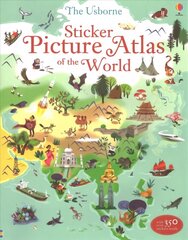 Sticker Picture Atlas of the World hinta ja tiedot | Vauvakirjat | hobbyhall.fi