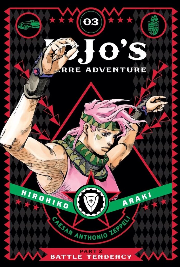 JoJo's Bizarre Adventure: Part 2--Battle Tendency, Vol. 3 hinta ja tiedot | Fantasia- ja scifi-kirjallisuus | hobbyhall.fi