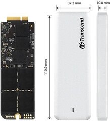 Transcend JetDrive 725 960GB SATA + obudowa USB 3.0 (TS960GJDM725) hinta ja tiedot | Kovalevyt | hobbyhall.fi