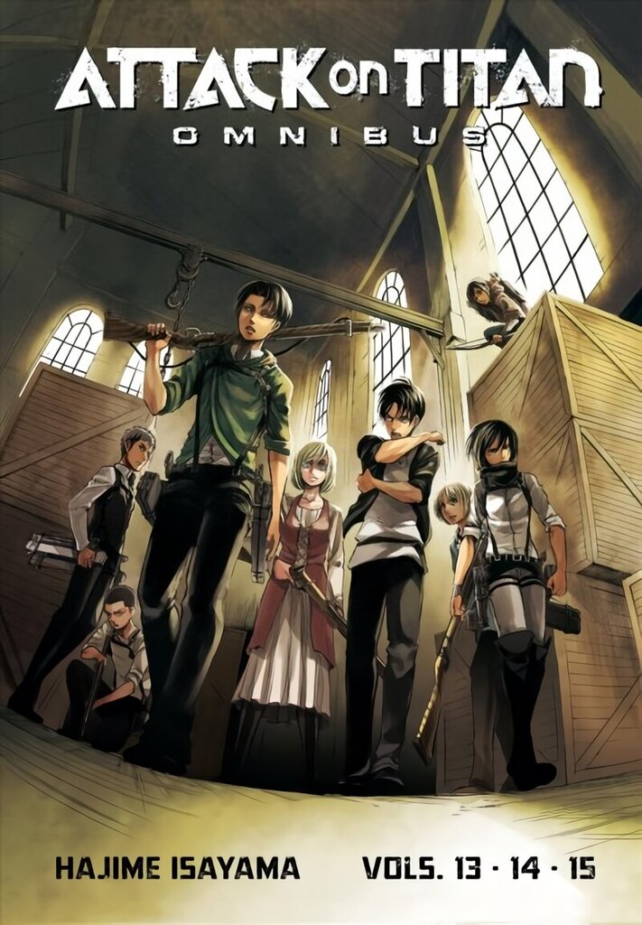 Attack on Titan Omnibus 5 (Vol. 13-15) hinta ja tiedot | Fantasia- ja scifi-kirjallisuus | hobbyhall.fi