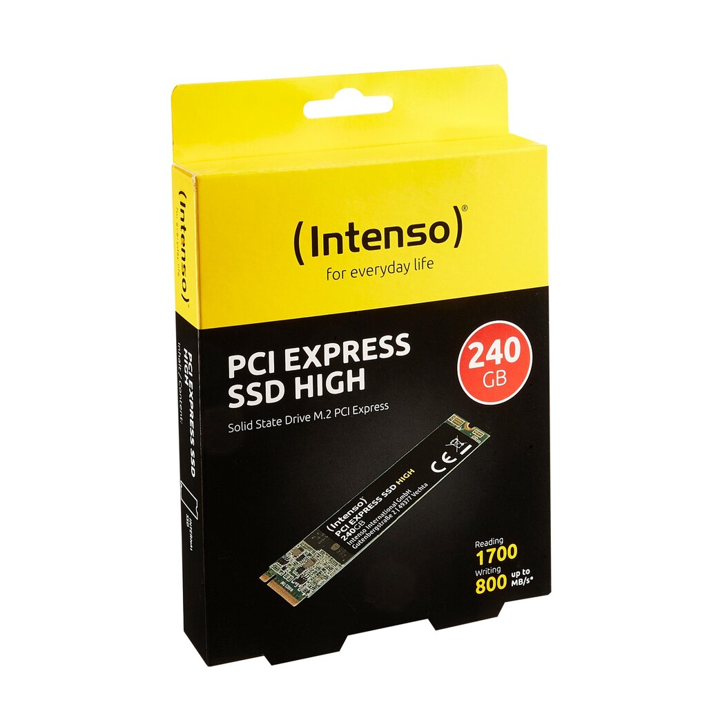 Intenso SSD PCI Express 240GB hinta ja tiedot | Kovalevyt | hobbyhall.fi