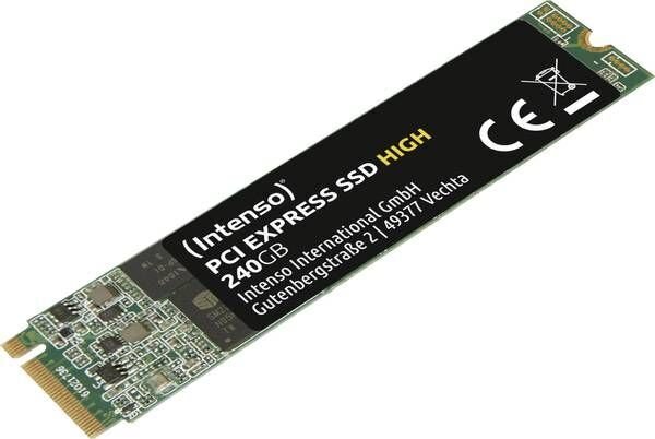 Intenso SSD PCI Express 240GB hinta ja tiedot | Kovalevyt | hobbyhall.fi