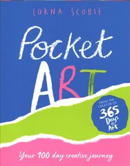 Pocket Art: Your 100 Day Creative Journey hinta ja tiedot | Terveys- ja ravitsemuskirjat | hobbyhall.fi