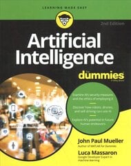 Artificial Intelligence For Dummies 2nd edition hinta ja tiedot | Talouskirjat | hobbyhall.fi