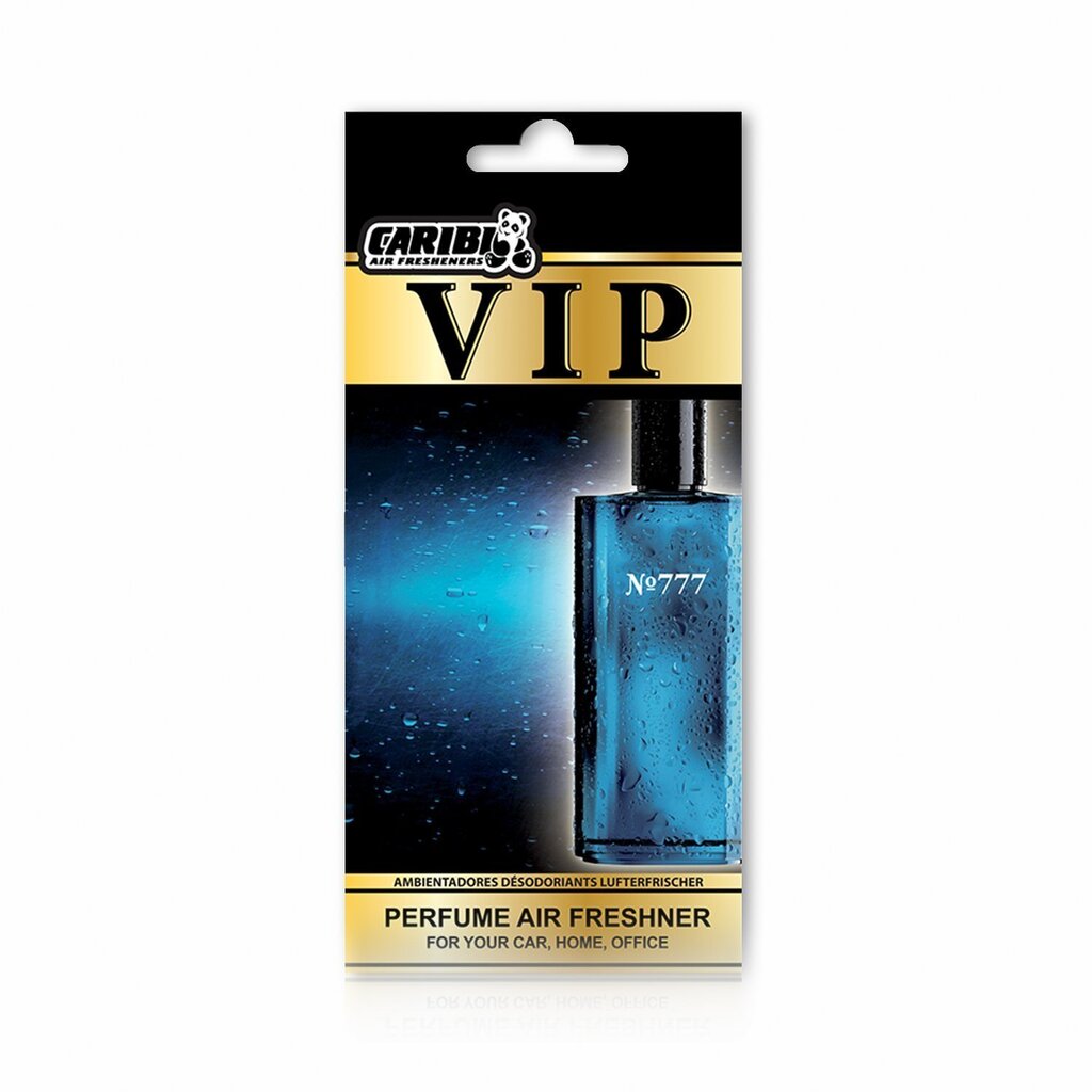 Auton ilmanraikastin VIP 777, Davidoff Cool Water -tuoksukuvio hinta ja tiedot | Ilmanraikastimet autoon | hobbyhall.fi