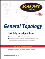 Schaums Outline of General Topology hinta ja tiedot | Talouskirjat | hobbyhall.fi