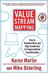 Value Stream Mapping: How to Visualize Work and Align Leadership for Organizational Transformation hinta ja tiedot | Talouskirjat | hobbyhall.fi