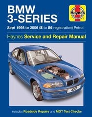 BMW 3-Series Petrol (Sept 98 - 06) Haynes Repair Manual hinta ja tiedot | Matkakirjat ja matkaoppaat | hobbyhall.fi