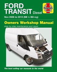 Ford Transit Diesel (06 - 13) Haynes Repair Manual: 41426 hinta ja tiedot | Matkakirjat ja matkaoppaat | hobbyhall.fi