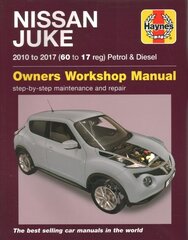 Nissan Juke (10 - 17) Haynes Repair Manual: ('10-'17) 60 to 17 hinta ja tiedot | Matkakirjat ja matkaoppaat | hobbyhall.fi